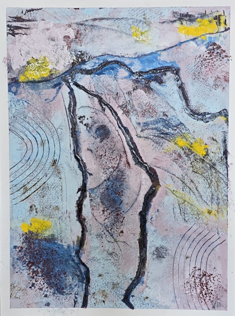 my 'Faulty' abstract painting